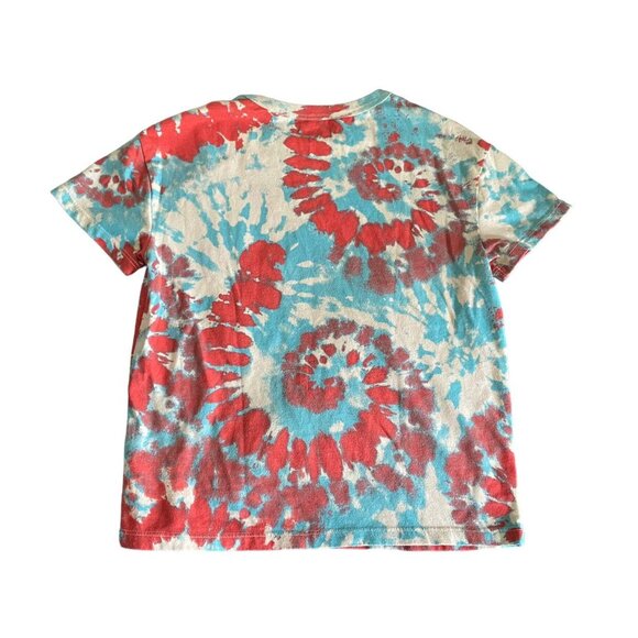 Cat & Jack Tie Dye High Five Weekend Vibes Tee Size S 6/7 - Picture 4 of 4